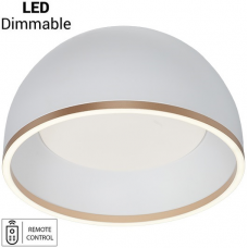 Πλαφονιέρα Οροφής Φ50cm LED 36W+20W 230V CCT με Controller EVELYN